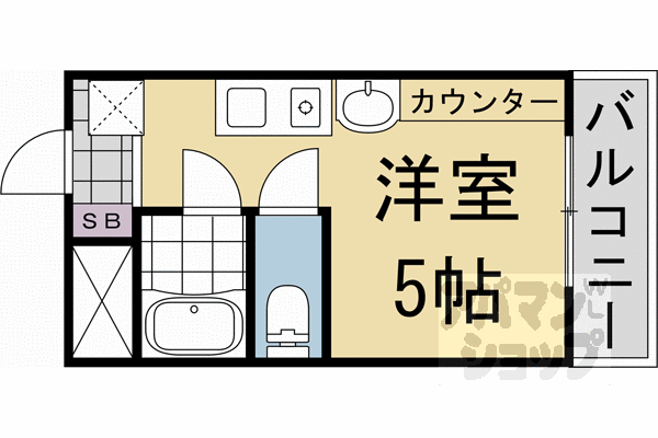 京都府京都市右京区御室竪町 花園駅 1K マンション 賃貸物件詳細