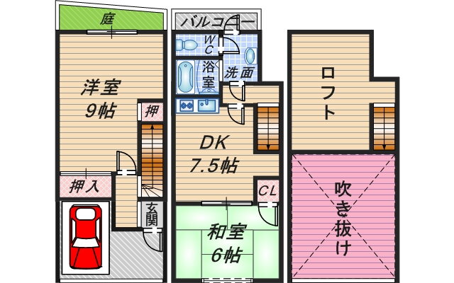 大阪府豊中市南桜塚１ 曽根駅 2SLDK アパート 賃貸物件詳細