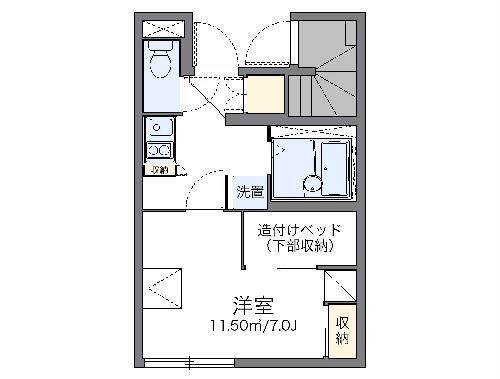 レオパレスフローラ 1階 1K 賃貸物件詳細