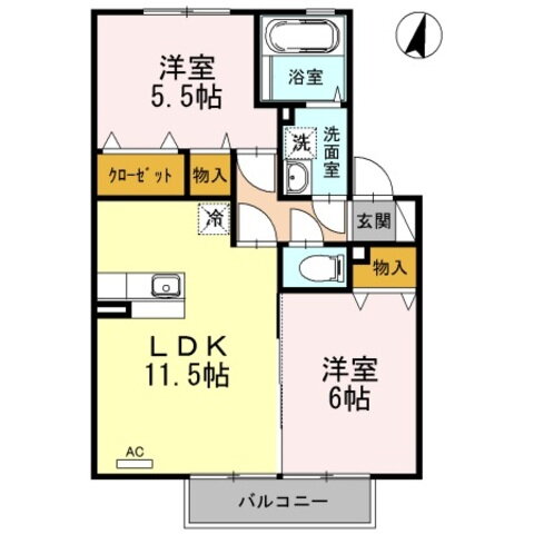 大分県中津市大字上如水 東中津駅 2LDK アパート 賃貸物件詳細