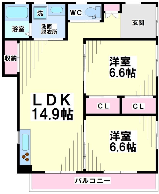 東京都中野区南台４ 笹塚駅 2LDK アパート 賃貸物件詳細