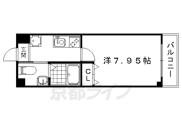 京都府京都市右京区西院太田町 西院駅 1K マンション 賃貸物件詳細
