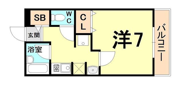 兵庫県西宮市高松町 西宮北口駅 1K マンション 賃貸物件詳細