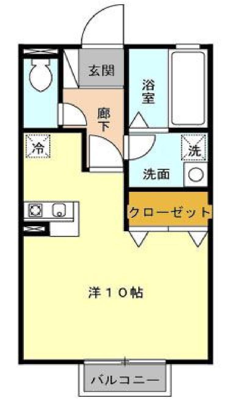 ラ・メ－ル 1階 ワンルーム 賃貸物件詳細