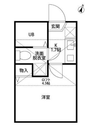 神奈川県横浜市磯子区田中１ 洋光台駅 1K アパート 賃貸物件詳細