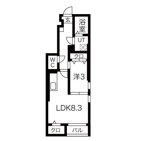 宮城県仙台市太白区富田字上野東 富沢駅 1LDK アパート 賃貸物件詳細