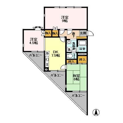 千葉県千葉市若葉区みつわ台２ みつわ台駅 3DK アパート 賃貸物件詳細