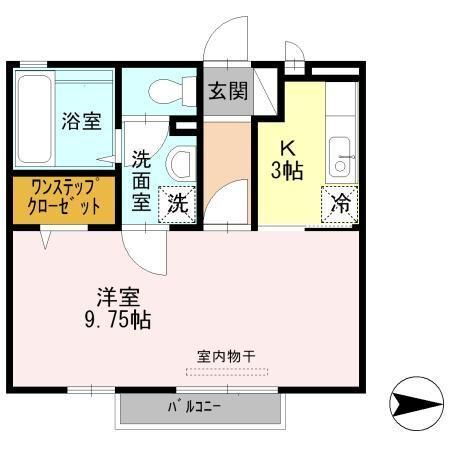 熊本県熊本市南区野口１ 1K アパート 賃貸物件詳細