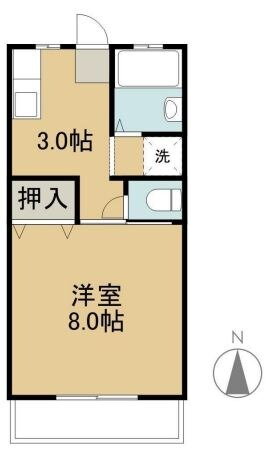 岡山県倉敷市松島 中庄駅 1K マンション 賃貸物件詳細