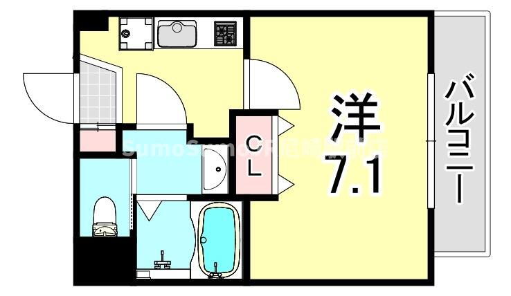 兵庫県尼崎市塚口本町６ 猪名寺駅 1K アパート 賃貸物件詳細