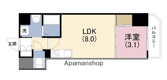 大阪府大阪市東成区中道３ 玉造駅 1LDK マンション 賃貸物件詳細