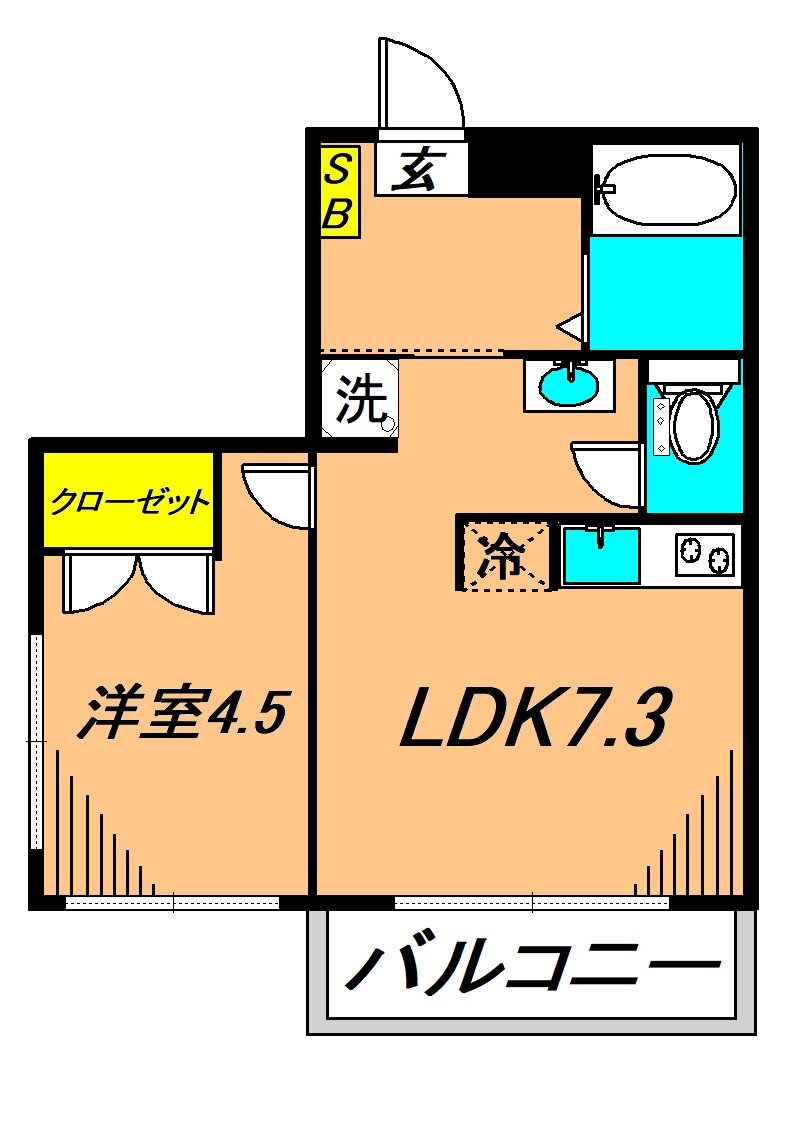 東京都品川区荏原５ 西小山駅 1LDK マンション 賃貸物件詳細