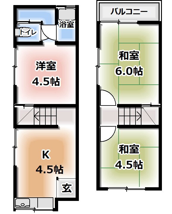 大阪府守口市梶町３ 古川橋駅 3DK 一戸建て 賃貸物件詳細