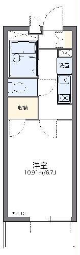 愛知県名古屋市西区山木１ 上小田井駅 1K マンション 賃貸物件詳細