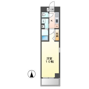 愛知県名古屋市中区正木１ 山王駅 1K マンション 賃貸物件詳細