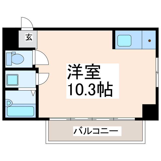 熊本県熊本市東区長嶺西１ ワンルーム マンション 賃貸物件詳細