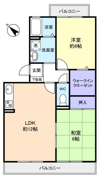 千葉県八千代市大和田 八千代中央駅 2LDK アパート 賃貸物件詳細