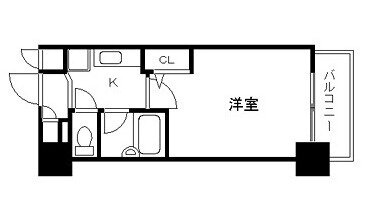 福岡県福岡市中央区天神５ 天神駅 1K マンション 賃貸物件詳細
