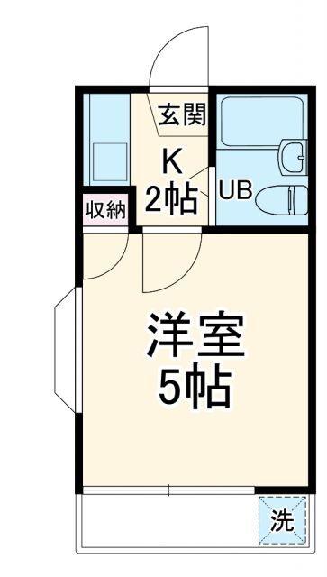 神奈川県横浜市神奈川区松見町２ 大口駅 1K アパート 賃貸物件詳細