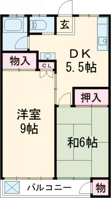 東京都日野市南平４ 高幡不動駅 2DK アパート 賃貸物件詳細