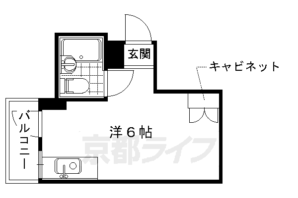 京都府京都市右京区龍安寺塔ノ下町 花園駅 ワンルーム マンション 賃貸物件詳細
