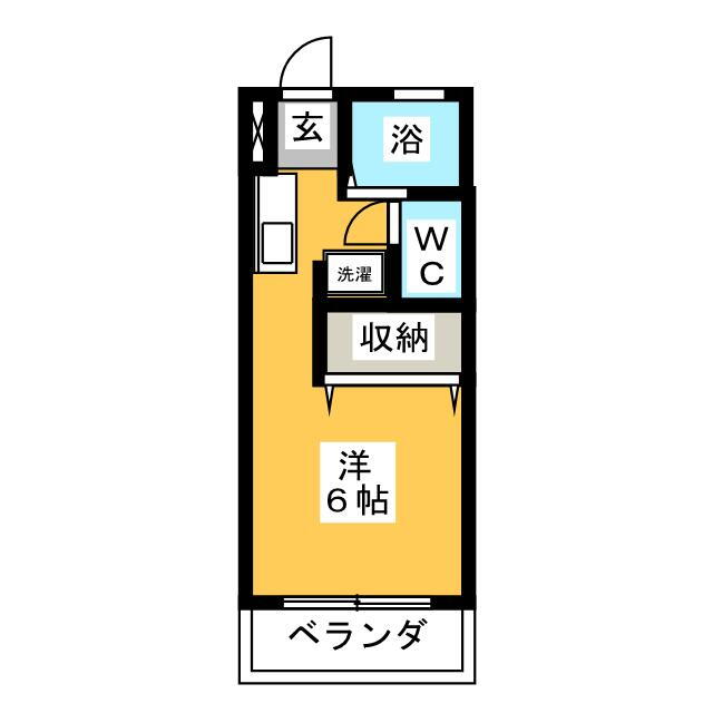鎌倉ハイツ 2階 ワンルーム 賃貸物件詳細