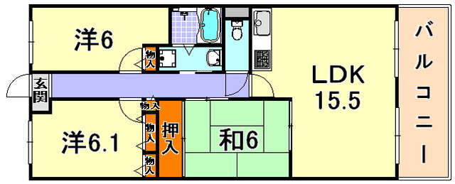 兵庫県神戸市東灘区岡本８ 岡本駅 3LDK マンション 賃貸物件詳細