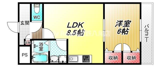 大阪府大阪市平野区加美東４ 加美駅 1DK マンション 賃貸物件詳細