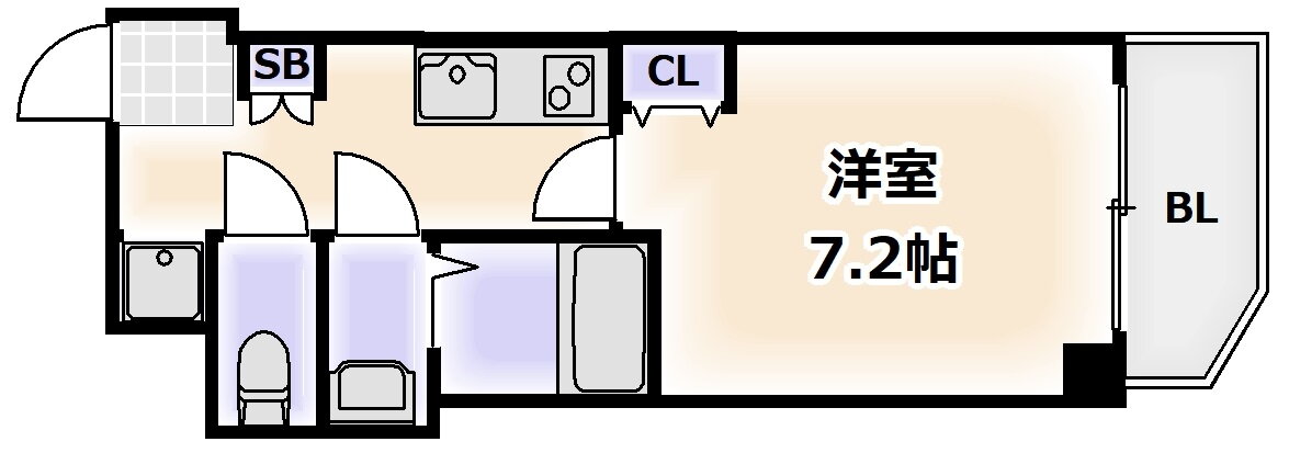 大阪府大阪市阿倍野区文の里４ 昭和町駅 1K マンション 賃貸物件詳細