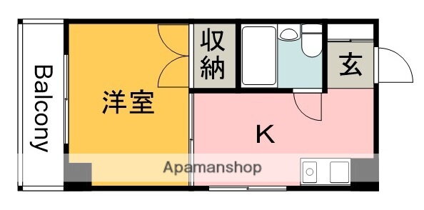 広島県広島市安佐南区相田１ 毘沙門台駅 1K マンション 賃貸物件詳細