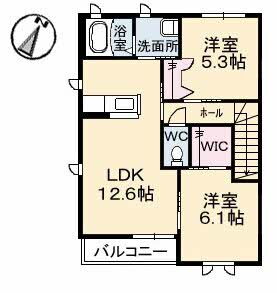 岡山県倉敷市北畝４ 栄駅 2LDK アパート 賃貸物件詳細