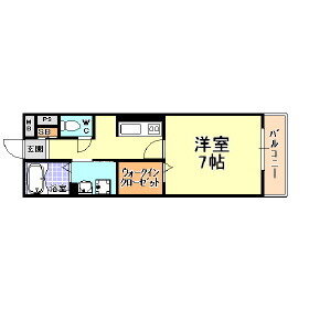 兵庫県芦屋市楠町 打出駅 1K アパート 賃貸物件詳細