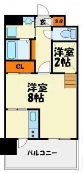 福岡県福岡市博多区比恵町 東比恵駅 1K マンション 賃貸物件詳細