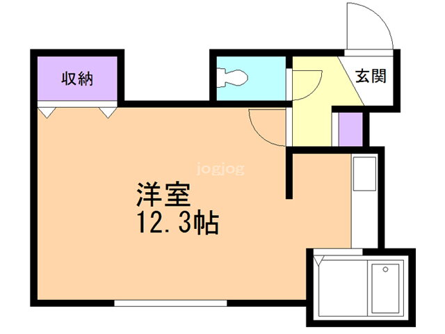 リバティ常盤 4階 ワンルーム 賃貸物件詳細