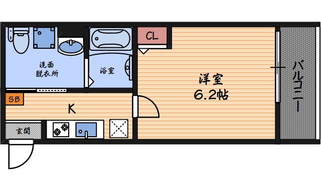 兵庫県尼崎市次屋２ 尼崎駅 1K アパート 賃貸物件詳細