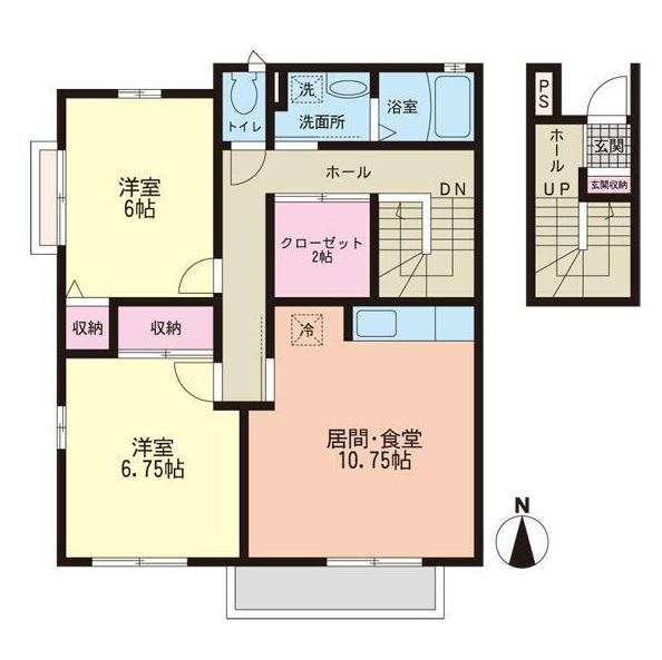 東京都練馬区谷原１ 光が丘駅 2LDK アパート 賃貸物件詳細