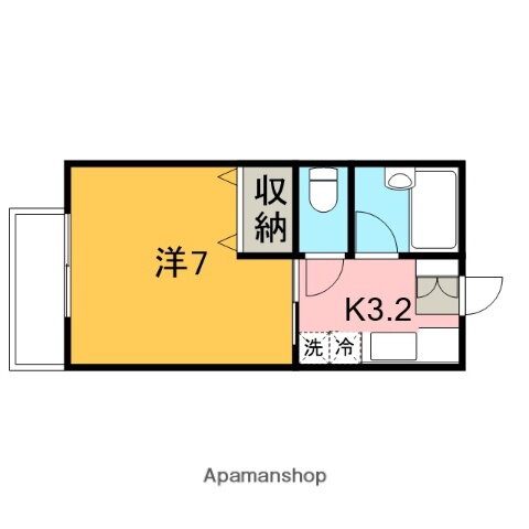 神奈川県川崎市高津区下作延２ 溝の口駅 1K アパート 賃貸物件詳細