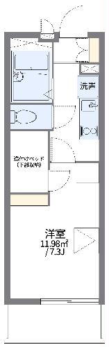 レオパレストラストワーズィ 1階 1K 賃貸物件詳細