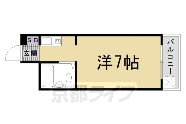 京都府京都市右京区梅津上田町 太秦天神川駅 1K マンション 賃貸物件詳細