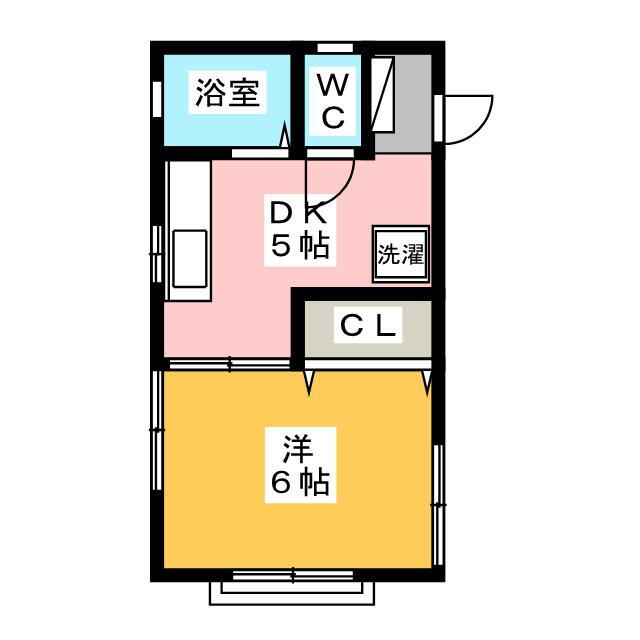 めぐみハイツ 1階 1DK 賃貸物件詳細