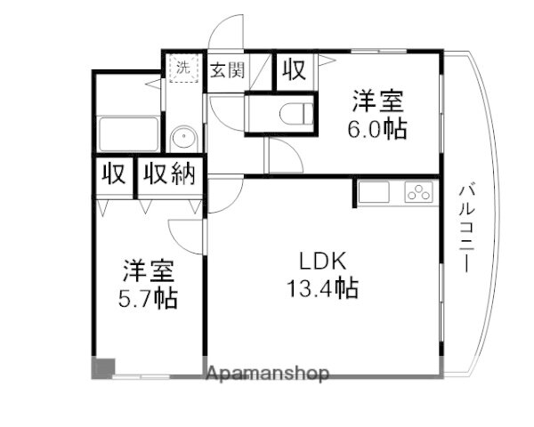 滋賀県大津市和邇今宿 和邇駅 2LDK マンション 賃貸物件詳細