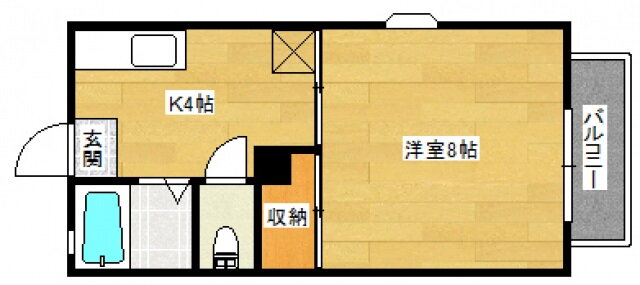 広島県東広島市高屋町稲木 西高屋駅 1K アパート 賃貸物件詳細