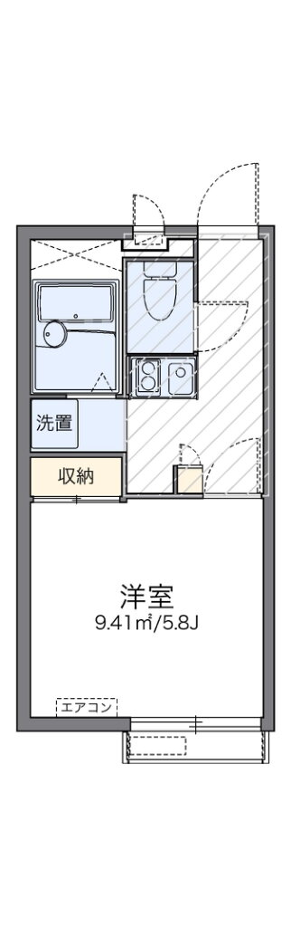 レオパレスＫＩＭＩＳＵＮ 3階 1K 賃貸物件詳細