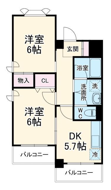大阪府豊中市玉井町３ 豊中駅 2DK マンション 賃貸物件詳細