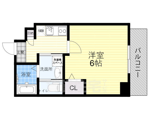 兵庫県尼崎市昭和通１ 大物駅 1K マンション 賃貸物件詳細