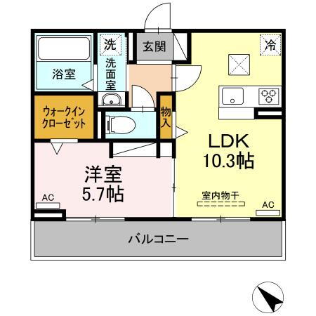 愛知県豊橋市つつじが丘３ 小池駅 1LDK アパート 賃貸物件詳細