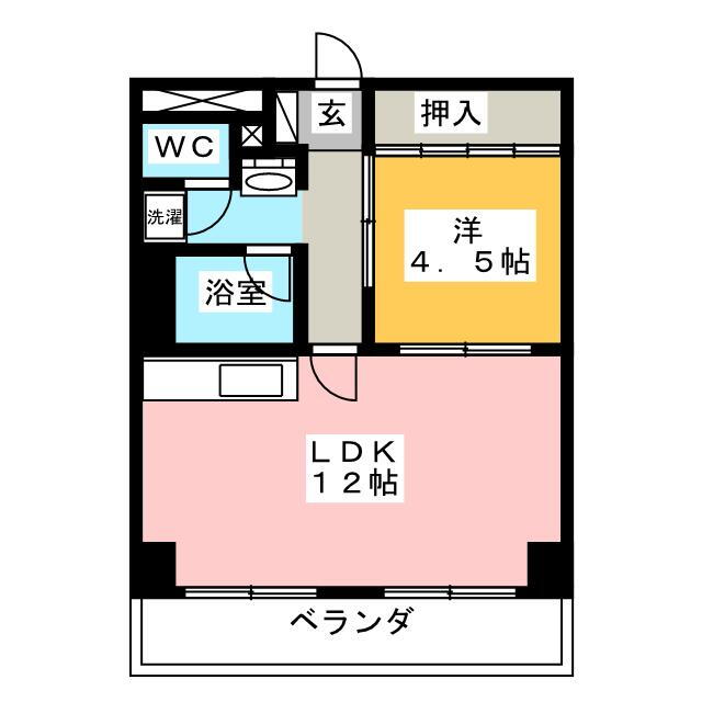 愛知県名古屋市中区千代田３ 鶴舞駅 1LDK マンション 賃貸物件詳細