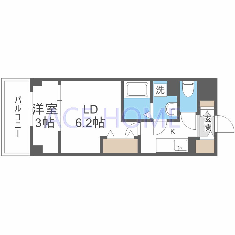 大阪府大阪市生野区中川西１ 今里駅 1LDK マンション 賃貸物件詳細