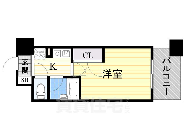 大阪府大阪市東淀川区東中島１ 新大阪駅 1K マンション 賃貸物件詳細