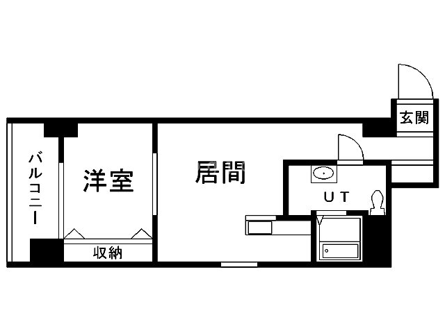 ａｖｅｃ西町 2階 1LDK 賃貸物件詳細
